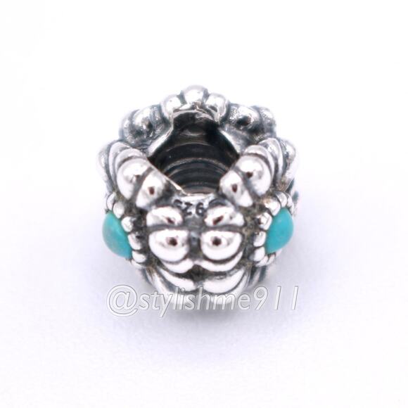 Authentic PANDORA December Birthday Blooms Charm - Picture 7 of 10